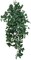 Lush 38" Green & White Ivy Artificial Plant - Hanging Décor with 701 Needlepoint Leaves for Home, Events & Weddings
